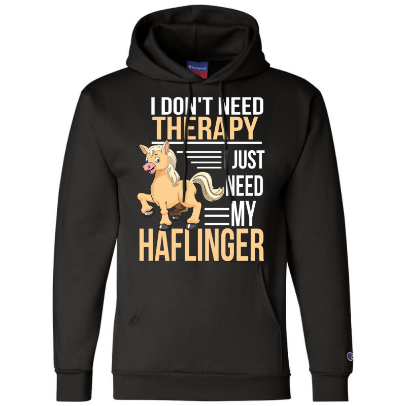 Haflinger Horse Gift For Horses Riding   Riders On Champion Hoodie | Artistshot