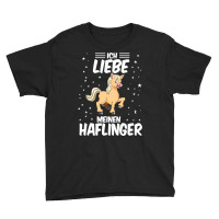 Haflinger Horse Gift For Horses Riding   Riders On Youth Tee | Artistshot