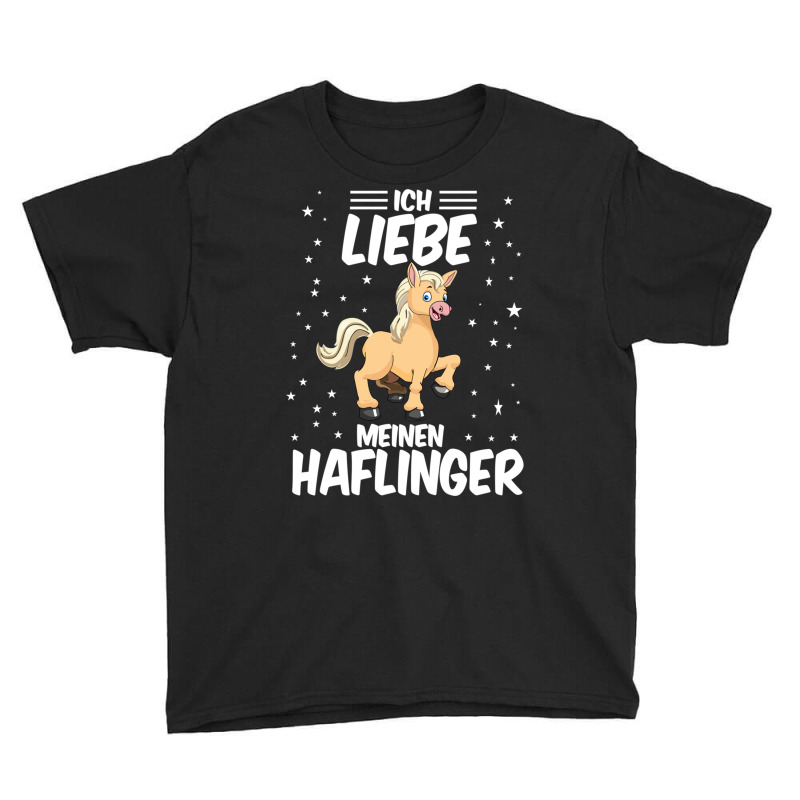 Haflinger Horse Gift For Horses Riding   Riders On Youth Tee | Artistshot