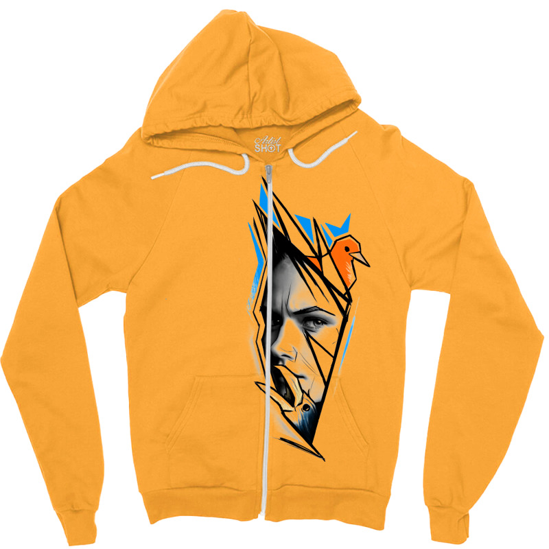 Duck Nature Zipper Hoodie | Artistshot