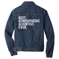 Best Atmospheric Scientist Ever Hippie Men Denim Jacket | Artistshot