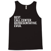 Best Call Center Representative Ever Red Tank Top | Artistshot