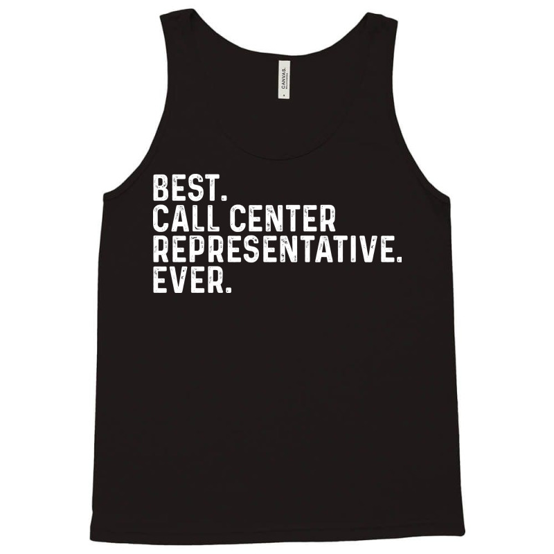 Best Call Center Representative Ever Red Tank Top by palokalgeau | Artistshot