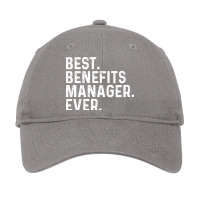 Best Benefits Manager Ever Aesthetic Adjustable Cap | Artistshot