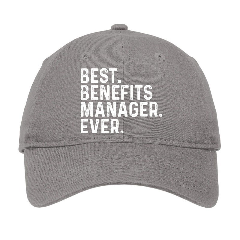 Best Benefits Manager Ever Aesthetic Adjustable Cap by frithdomoaau | Artistshot