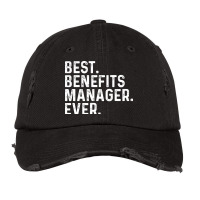 Best Benefits Manager Ever Aesthetic Vintage Cap | Artistshot