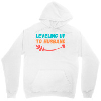 Leveling Up To Husband Gift Idea Hipster Quote Unisex Hoodie | Artistshot