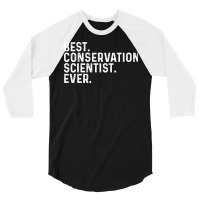 Best Conversation Scientist Ever Retro 3/4 Sleeve Shirt | Artistshot