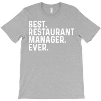 Best Restaurant Manager Ever Vintage T-shirt | Artistshot