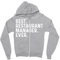 Best Restaurant Manager Ever Vintage Zipper Hoodie | Artistshot