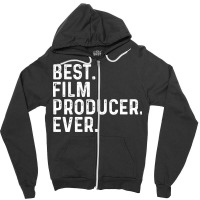 Best Film Producer Ever Aesthetic Zipper Hoodie | Artistshot