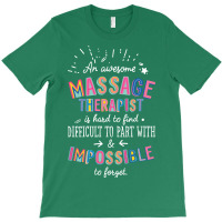 An Awesome Massage Therapist Gift Idea Impossible T-shirt | Artistshot