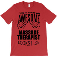 Massage Therapist Blue T-shirt | Artistshot