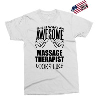 Massage Therapist Blue Exclusive T-shirt | Artistshot