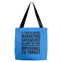 A Truly Great Marketing Specialist Is Hard To Find Tote Bags | Artistshot