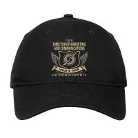 Director Of Marketing And Communications T  Superp Adjustable Cap | Artistshot