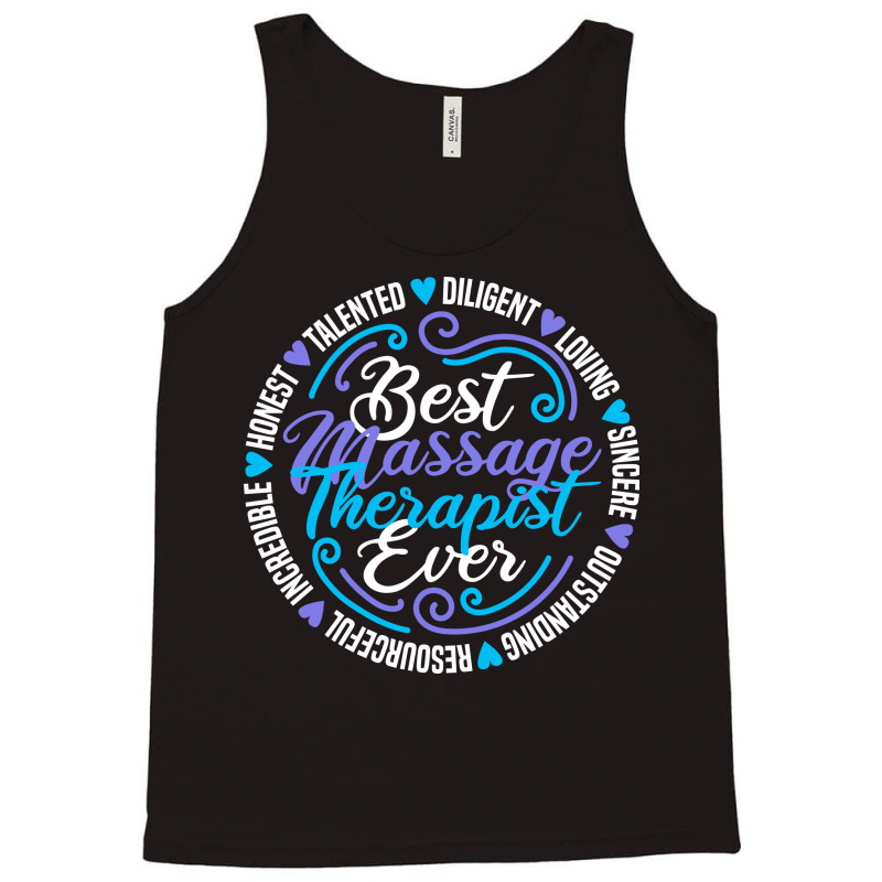 Best Massage Therapist Physical Therapy Stars Tank Top by gawuanafulz | Artistshot