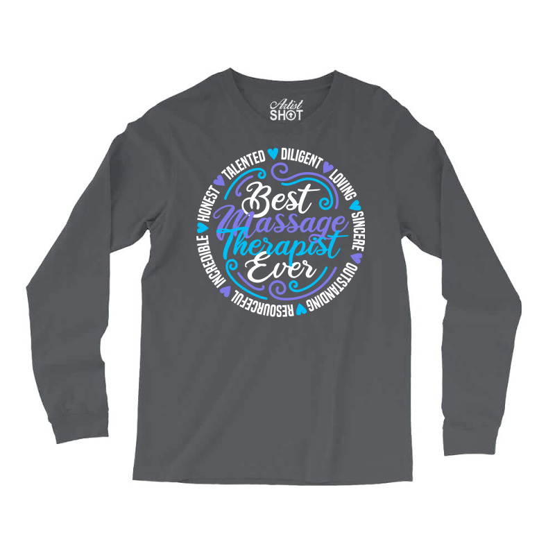 Best Massage Therapist Physical Therapy Stars Long Sleeve Shirts by gawuanafulz | Artistshot