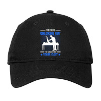 Im Analyzing Your Gait Physio Physiotherapist Vint Adjustable Cap | Artistshot