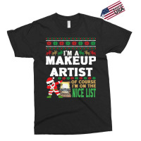 Makeup Artist  Ugly Christmas Makeup Artist Gift T Exclusive T-shirt | Artistshot