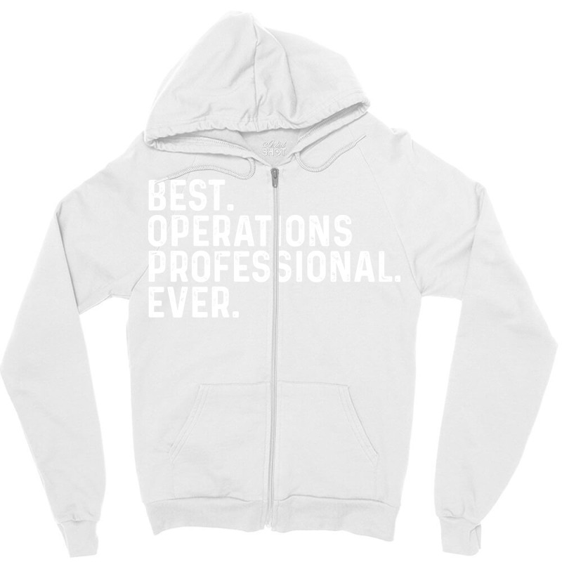 Best Operations Professional Ever Yellow Zipper Hoodie by itanivampap | Artistshot