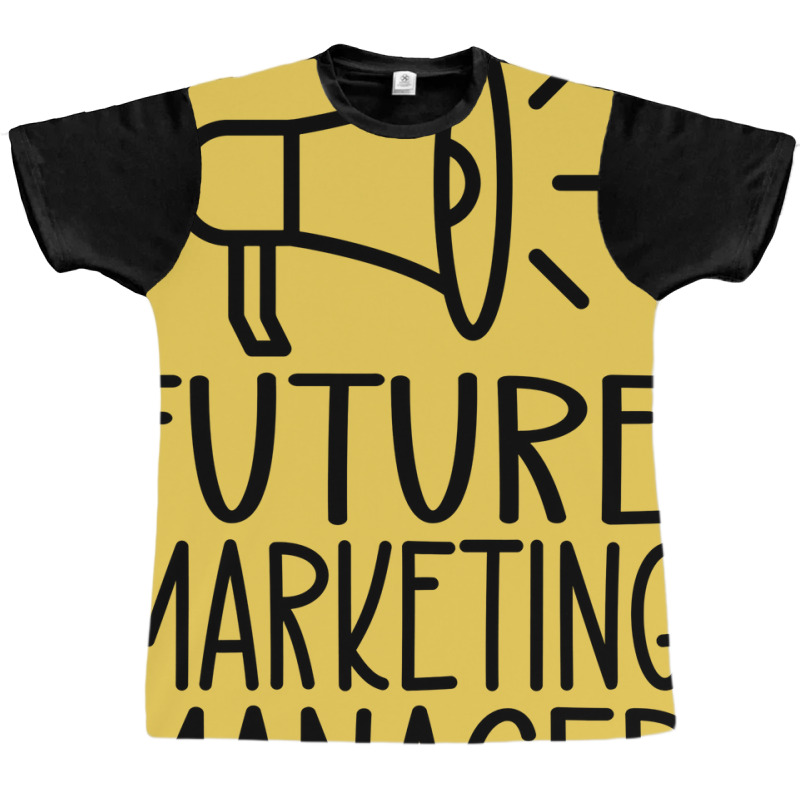 Future Marketing Manage Retro Graphic T-shirt by boddeztalvob | Artistshot