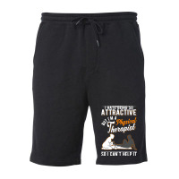 Attractive Physical Therapist Physiotherapy Physio Fleece Short | Artistshot