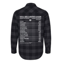 Social Media Marketing Manager T  Daily Factors 2 Flannel Shirt | Artistshot