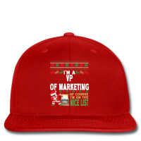 Vp Of Marketing  Ugly Christmas Vp Of Marketing Gi Printed Hat | Artistshot