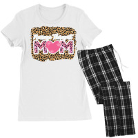 Cute Massage Therapist Mom Leopard 80s Women's Pajamas Set | Artistshot