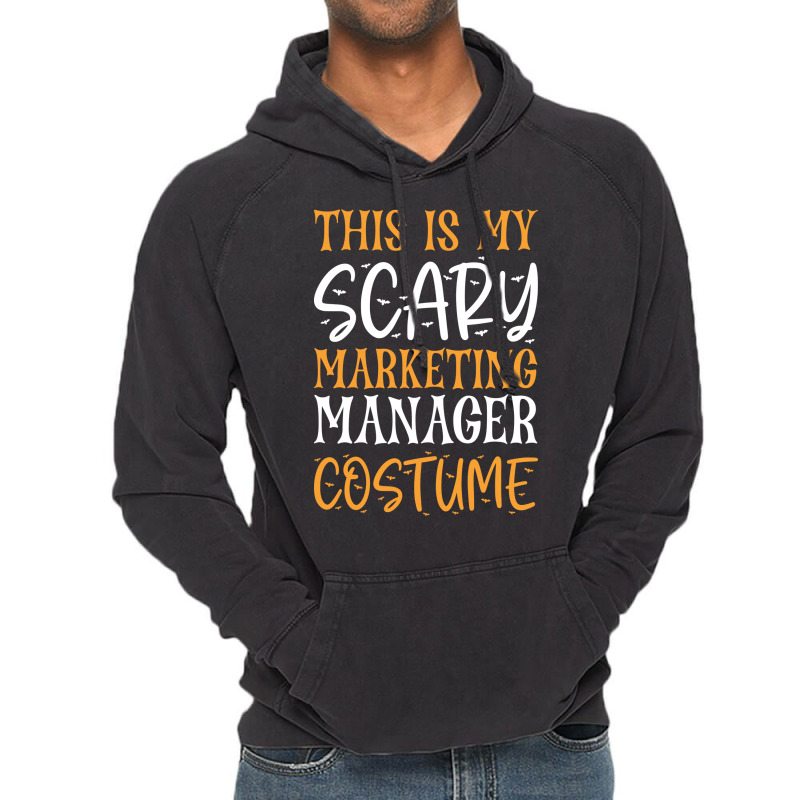 This Is My Scary Marketing Manager Costume Tumblr Vintage Hoodie by daquisfaillac | Artistshot