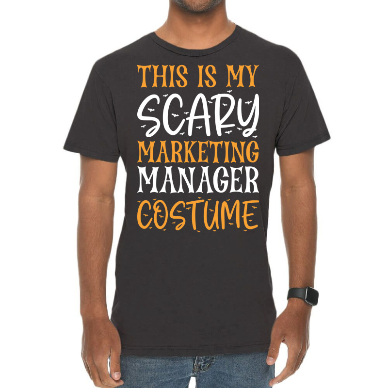 This Is My Scary Marketing Manager Costume Tumblr Vintage T-Shirt by daquisfaillac | Artistshot