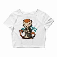 Weasel Master Angry Crop Top | Artistshot