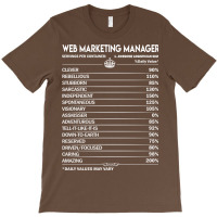 Web Marketing Manager T  Web Marketing Manager Fac T-shirt | Artistshot