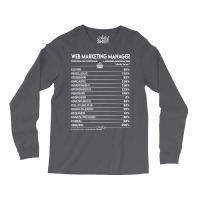 Web Marketing Manager T  Web Marketing Manager Fac Long Sleeve Shirts | Artistshot