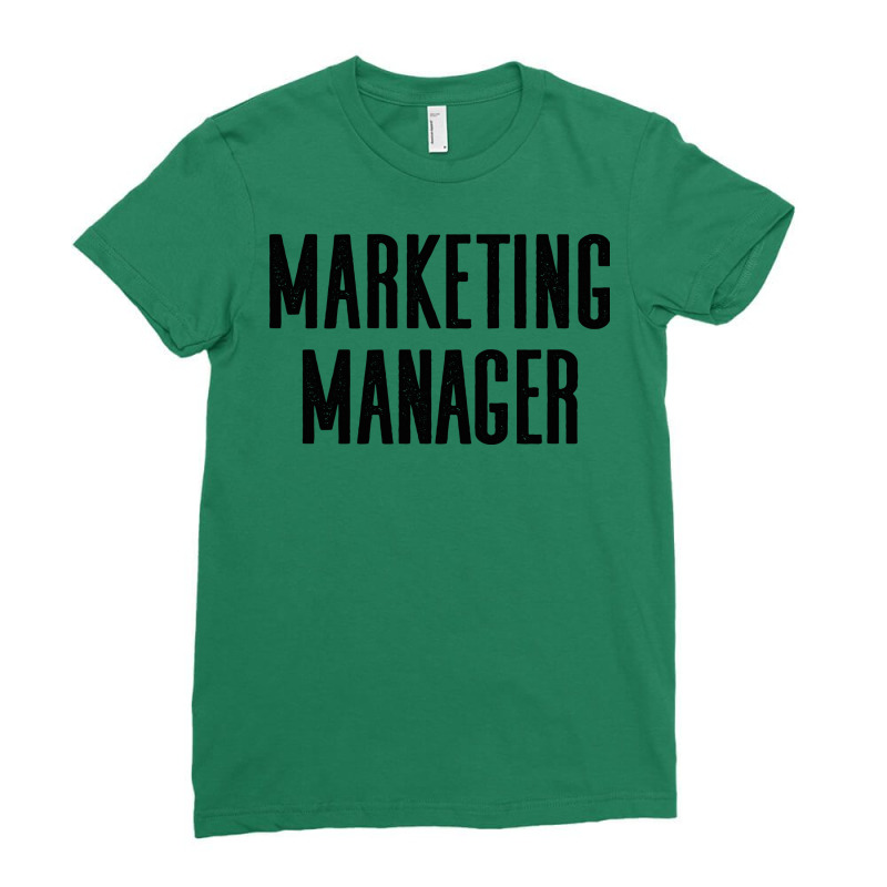 Marketing Manager Yellow Ladies Fitted T-Shirt by mpembadecruw | Artistshot