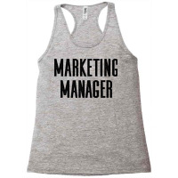 Marketing Manager Yellow Racerback Tank | Artistshot