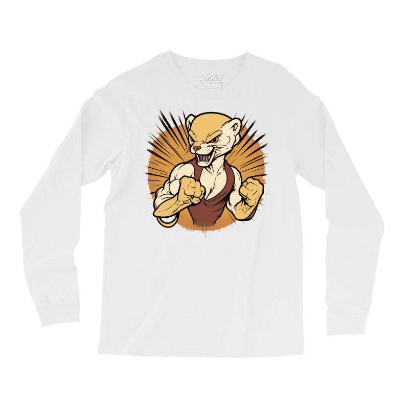 Weasel Master Angry Long Sleeve Shirts by Stephens19 | Artistshot