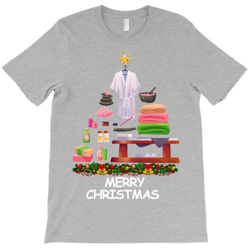 Massage Therapist  Massage Therapist Christmas Tre T-Shirt by hanesdiuza4 | Artistshot