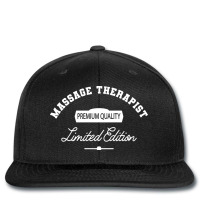 Massage Therapist Premium Quality Limited Edition Printed Hat | Artistshot