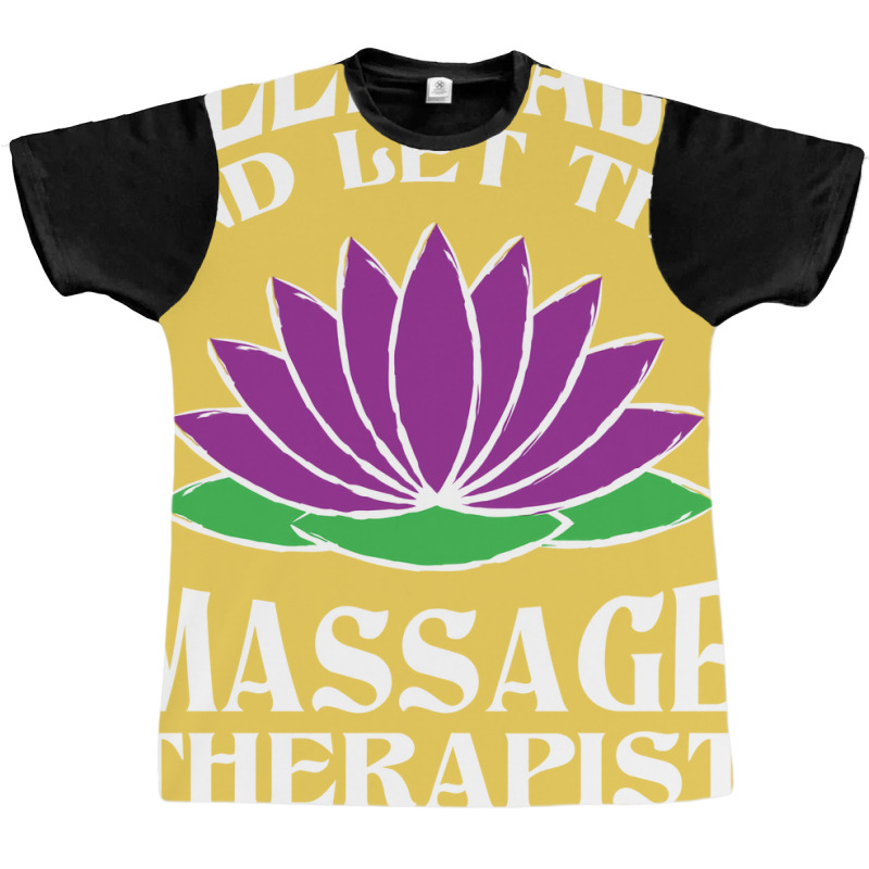 Massage Therapist Physical Therapy Hippie Nature Graphic T-shirt by slibobatrouzn | Artistshot