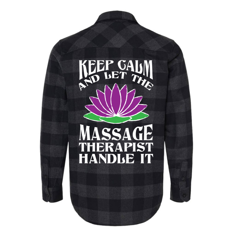 Massage Therapist Physical Therapy Hippie Nature Flannel Shirt by slibobatrouzn | Artistshot