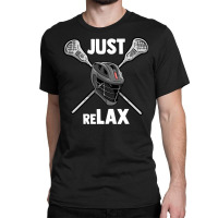 Lacrosse Players Throw Cue Ball Lax Crossstick (3) Classic T-shirt | Artistshot