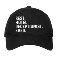 Best Hotel Receptionist Ever Summer Adjustable Cap | Artistshot