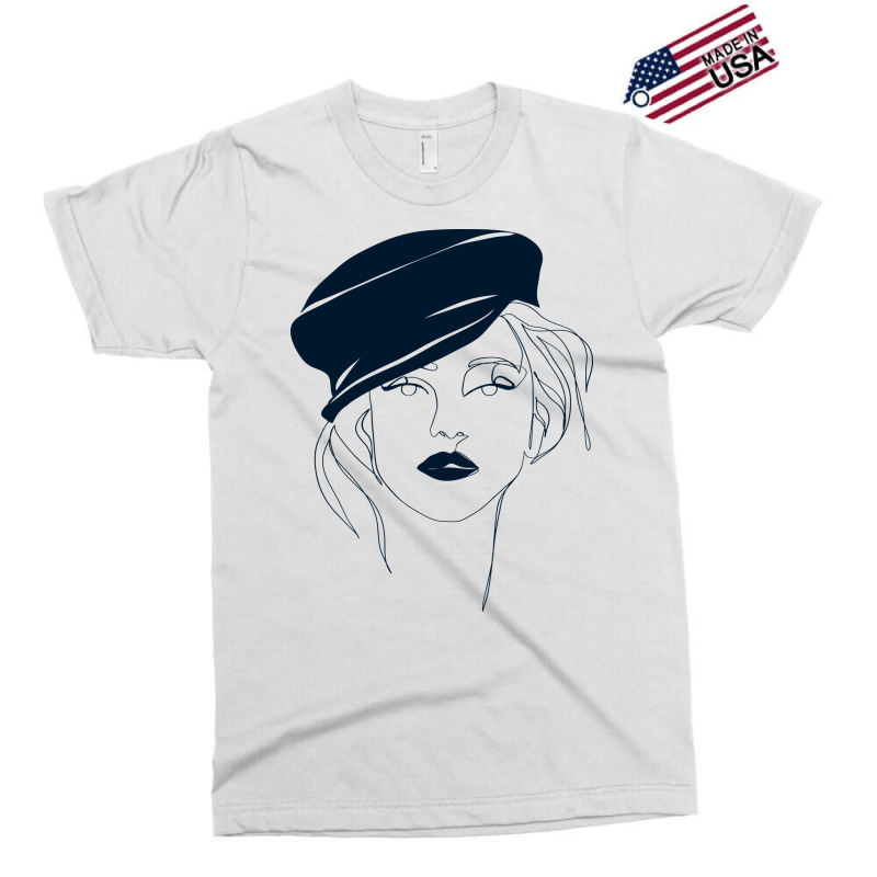 French Girl Green Exclusive T-shirt | Artistshot