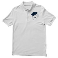 French Girl Green Men's Polo Shirt | Artistshot