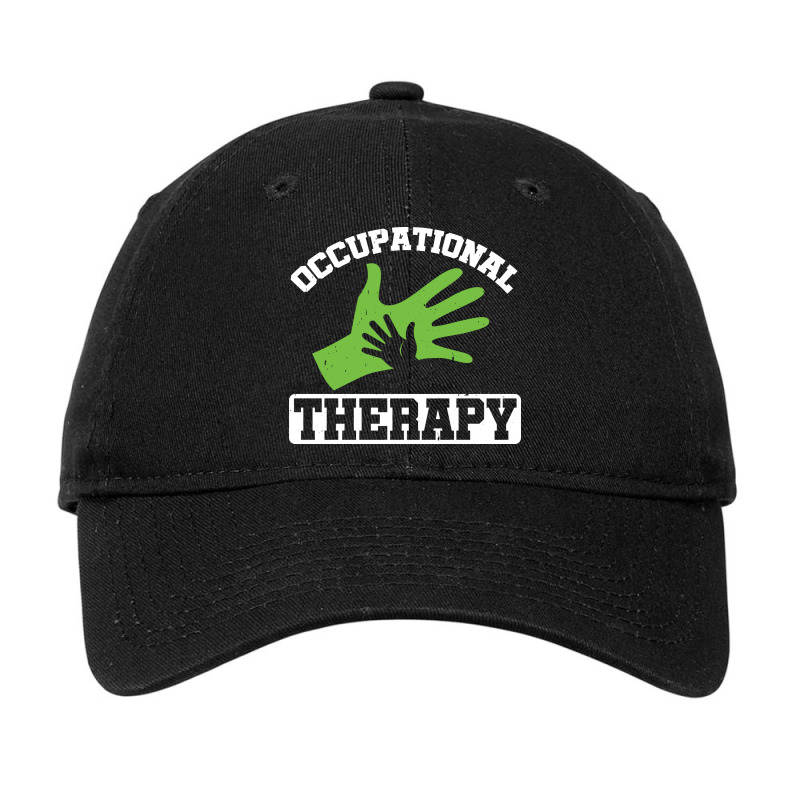 Occupational Therapist Green Adjustable Cap by ngankooranosi | Artistshot