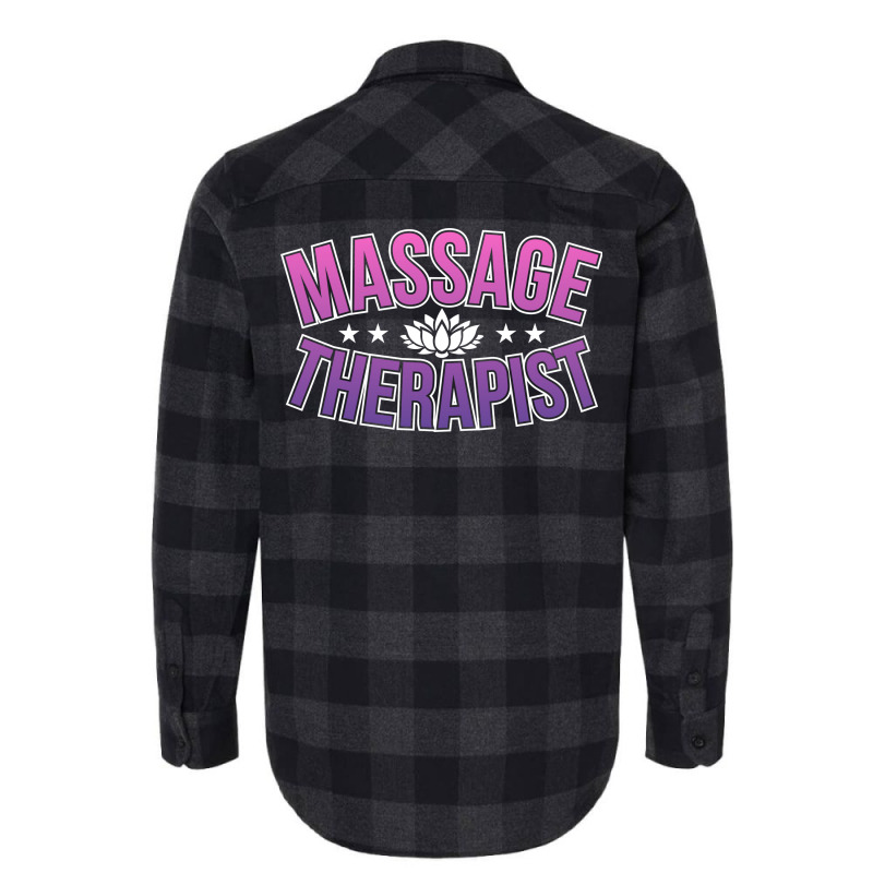 Massage Therapist Red Hippie Flannel Shirt by dhapamuizzq | Artistshot