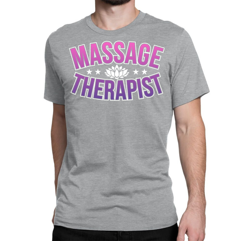 Massage Therapist Red Hippie Classic T-shirt by dhapamuizzq | Artistshot