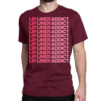 Haute Leopard Lip Liner Addict Stylish Graphic Blu Classic T-shirt | Artistshot